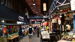 迷路のような近江町市場