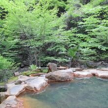 滝沢館露天風呂