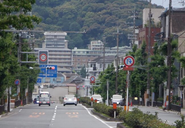 京都市内東北部を縦断する車道でした。