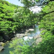 高津戸狭遊歩道を歩きました