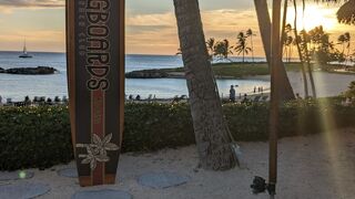 海辺を見ながら、飲食出来る