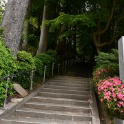 十六箇寺が集中している山の寺