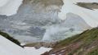 強い硫黄の匂い