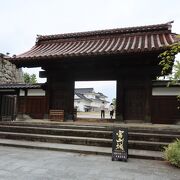 唯一残る富山城の建築物