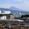 富士山を眺めながら温泉
