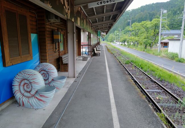 福井県の恐竜推しがよくわかる駅でした