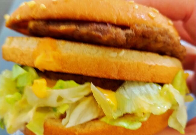 お値段以上ヘスバーガー