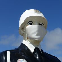 しっかりと鼻までマスク着用