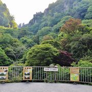 深耶馬溪の中心地　一度に８種類の岩峰群の景色を眺める展望台