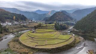 展望所から眺められます