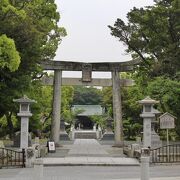 宗像大社三宮(沖津宮,中津宮,辺津宮)で最大の神社