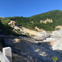 地獄谷までは徒歩20分くらい