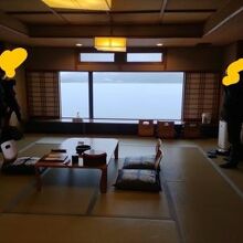 宿泊した客室です。