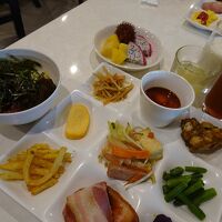 パラディの朝食ブッフェ、どれも美味しい