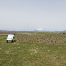 レークヒルファームからの羊蹄山