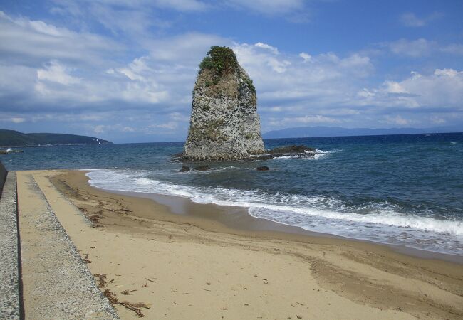 なべつる海岸海水浴適地