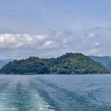 琵琶湖に浮かぶパワースポット