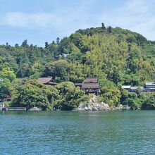 桟橋近くの風景