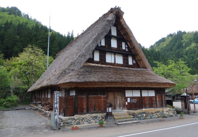 和田家住宅、岩瀬家住宅と比較するとこじんまりした感じ