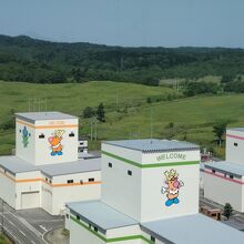 展望タワーから