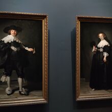 ルーブル美術館と共同購入したレンブラントの肖像画