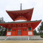 壇上伽藍そして高野山のシンボルの塔