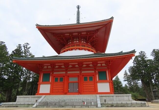 壇上伽藍そして高野山のシンボルの塔