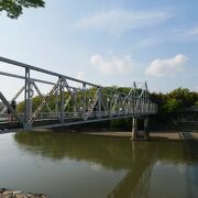 岡山城と後楽園を結ぶ橋