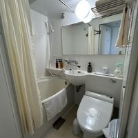 大浴場があるので使用せず。綺麗に清掃されていました。