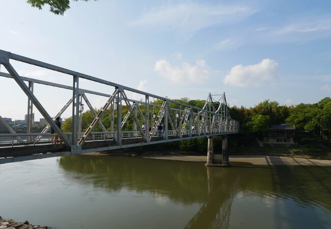 岡山城と後楽園を結ぶ橋