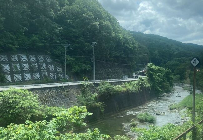 車窓からの景色がとても素敵