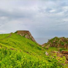 葦毛崎展望台を下ったところより撮影