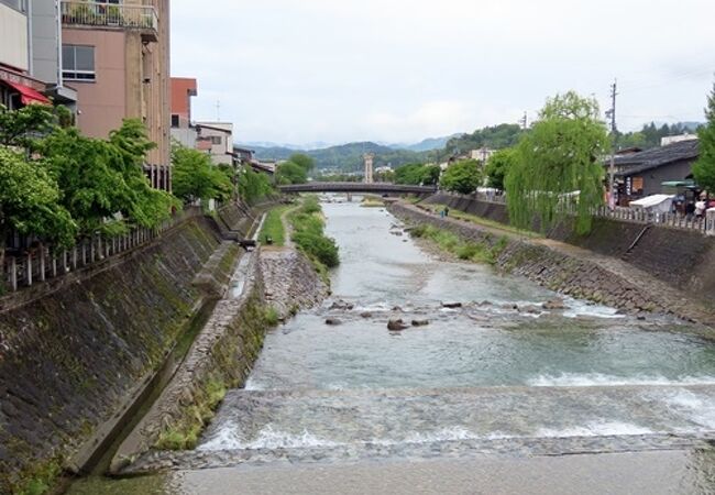 【岐阜県高山市】高山の町の中心をも流れています