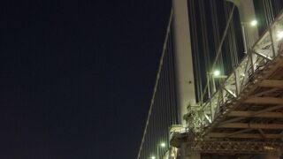 ライトアップを徒歩で見に行きました!