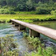 最上流の沈下橋