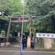 高田馬場にある諏訪神社