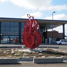 JR浪岡駅が発着です