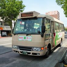 青森市街　古川バス停