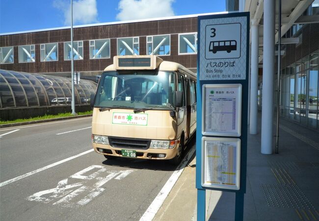 ローカル気分で利用します！　～　青森市バス・浪岡線（空港経由）