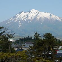 岩木山が眺望出来ます