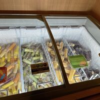 湯上がり処の無料アイス