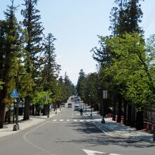 長勝寺から観た禅林街