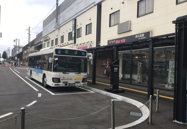 エスコンフィールドまでの路線バスもある。