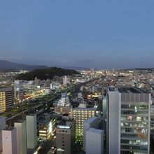 部屋からの眺望