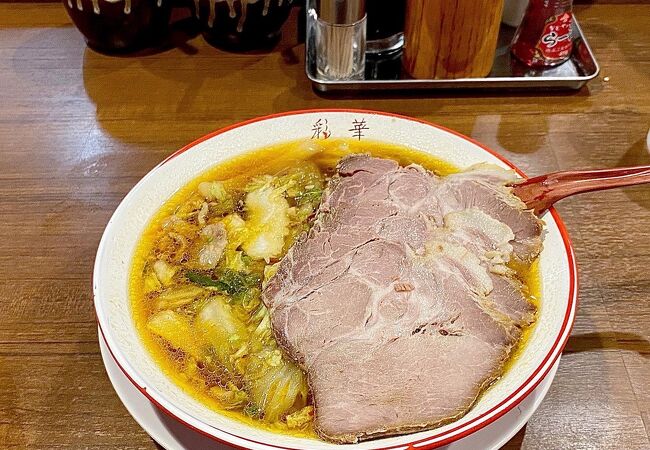 「彩華ラーメン 本店」天理ラーメンの2大勢力食べ比べ ♪とても美味しい天理ラーメンが食べられるお店 ♪