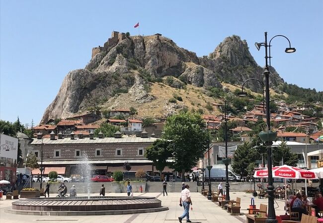 市街からは綺麗な姿を見ることができます