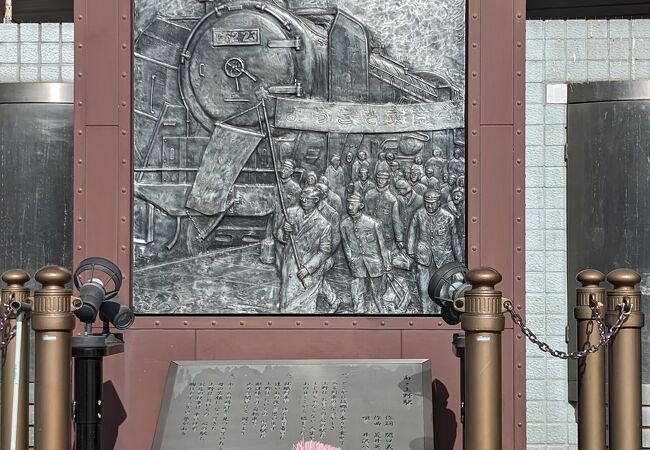 「あゝ上野駅」歌碑