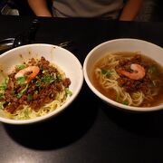 担仔麺が有名