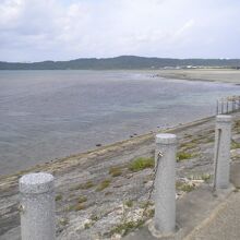 海中道路からの眺め