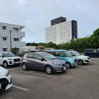 第二駐車場はホテルから遠い